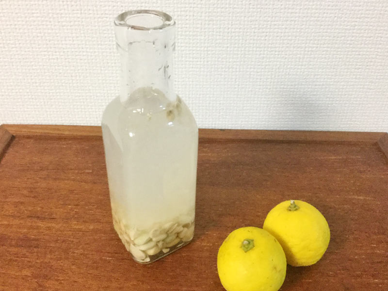 柚子のタネに美肌効果！？　超カンタンな 自家製「ゆず種化粧水」の作り方