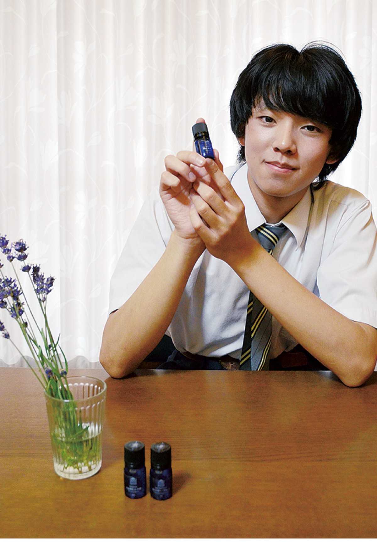 「自分の感性をアピールしたい」　男子高校生がアロマブランド立ち上げ。